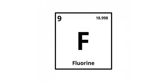 Fluorine element symbol