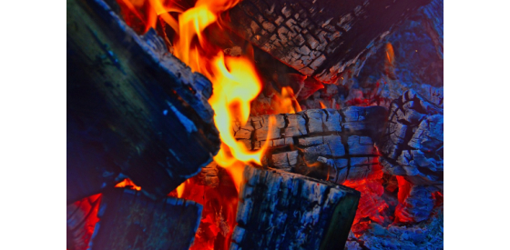 Fire producing PAH's Charcoals burning