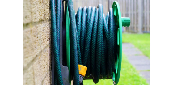 Hose made of PVC plastic