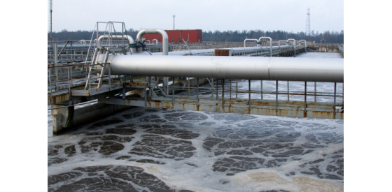 Chemical Oxygen Demand is important in wastewater treatment Wastewater treatment tank with polluted water