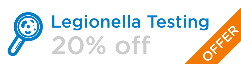 20% off legionella testing